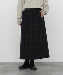 ◆リファインチェックスカート