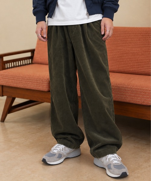 ZIP FIVE(ジップファイブ)の「REDKAP コーデュロイ 2タックパンツ(その他パンツ・メンズ・ブラウン/ベージュ/カーキ/ブラック・LARGE/MEDIUM/X-LARGE)」の6枚目の写真