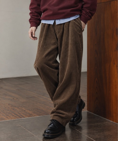 ZIP FIVE(ジップファイブ)の「REDKAP コーデュロイ 2タックパンツ(その他パンツ・メンズ・ブラウン/ベージュ/カーキ/ブラック・LARGE/MEDIUM/X-LARGE)」の10枚目の写真