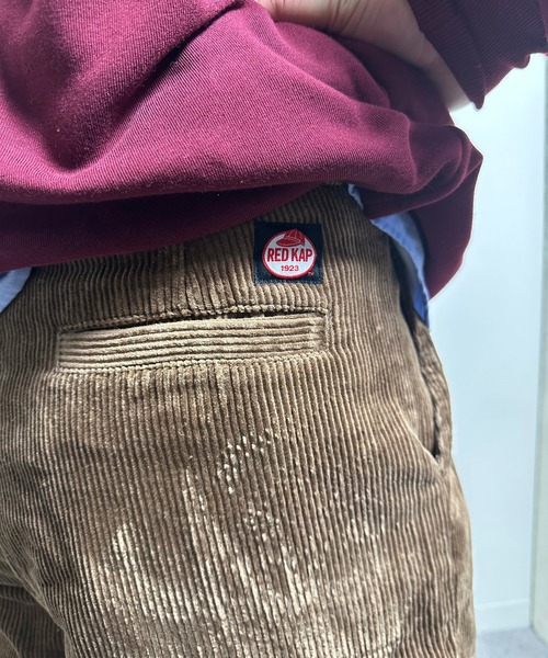 ZIP FIVE(ジップファイブ)の「REDKAP コーデュロイ 2タックパンツ(その他パンツ・メンズ・ブラウン/ベージュ/カーキ/ブラック・LARGE/MEDIUM/X-LARGE)」の11枚目の写真