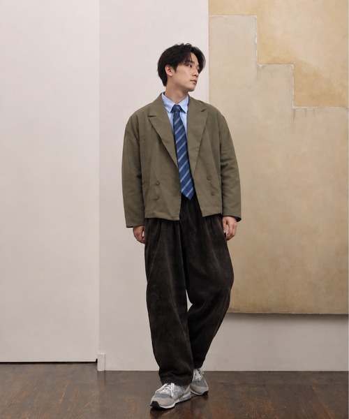 ZIP FIVE(ジップファイブ)の「REDKAP コーデュロイ 2タックパンツ(その他パンツ・メンズ・ブラウン/ベージュ/カーキ/ブラック・LARGE/MEDIUM/X-LARGE)」の15枚目の写真