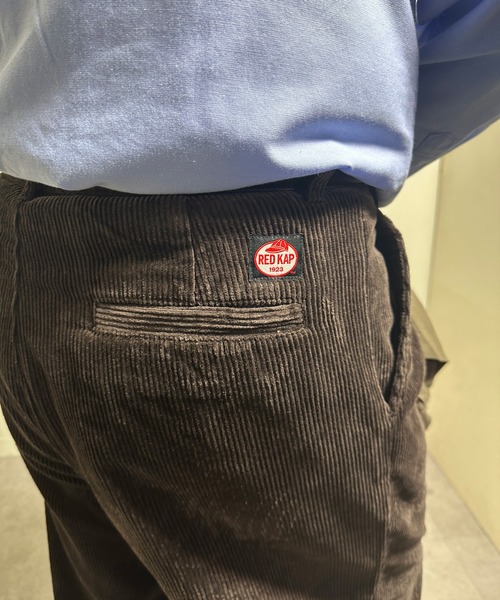 ZIP FIVE(ジップファイブ)の「REDKAP コーデュロイ 2タックパンツ(その他パンツ・メンズ・ブラウン/ベージュ/カーキ/ブラック・LARGE/MEDIUM/X-LARGE)」の16枚目の写真