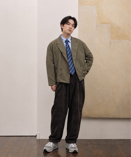ZIP FIVE(ジップファイブ)の「REDKAP コーデュロイ 2タックパンツ(その他パンツ・メンズ・ブラウン/ベージュ/カーキ/ブラック・LARGE/MEDIUM/X-LARGE)」の17枚目の写真