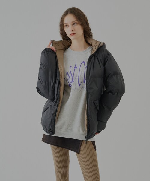 WHIMSIC(ウィムジック)の「【UNISEX/2size】マルチウェイパデットジャケット(ダウンジャケット/コート・レディース・ブラック/ブラウン・1/2)」の6枚目の写真