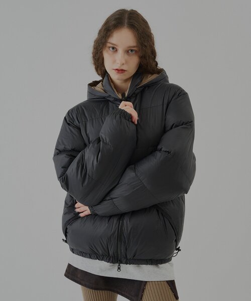 WHIMSIC(ウィムジック)の「【UNISEX/2size】マルチウェイパデットジャケット(ダウンジャケット/コート・レディース・ブラック/ブラウン・1/2)」の8枚目の写真