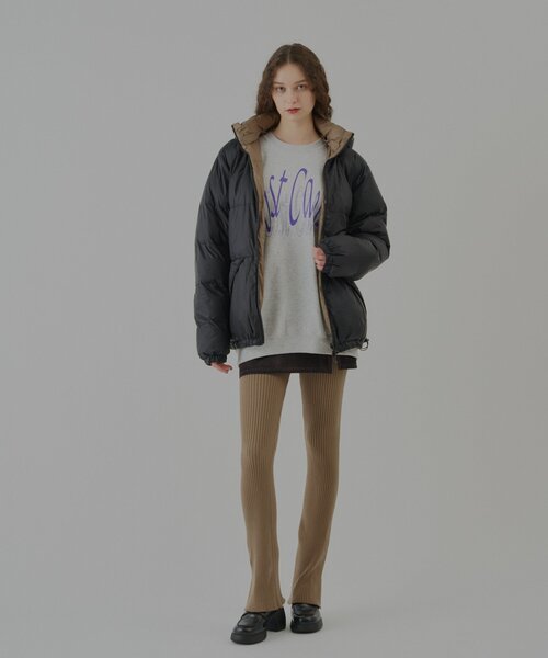 WHIMSIC(ウィムジック)の「【UNISEX/2size】マルチウェイパデットジャケット(ダウンジャケット/コート・レディース・ブラック/ブラウン・1/2)」の12枚目の写真