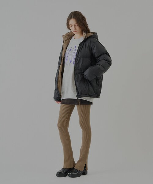 WHIMSIC(ウィムジック)の「【UNISEX/2size】マルチウェイパデットジャケット(ダウンジャケット/コート・レディース・ブラック/ブラウン・1/2)」の13枚目の写真