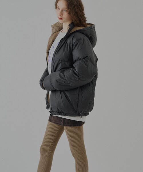WHIMSIC(ウィムジック)の「【UNISEX/2size】マルチウェイパデットジャケット(ダウンジャケット/コート・レディース・ブラック/ブラウン・1/2)」の14枚目の写真