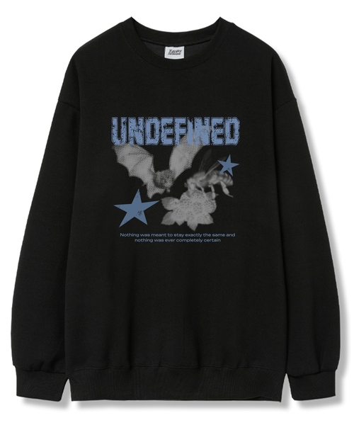 TI.GLAKE(ティーグレイク)の「アンディファインド オーバーサイズ 裏毛 スウェットTシャツ 6カラー(スウェット・レディース・ブラック/ネイビー/ブラウン/グレー/クリーム/チャコール・LARGE/X-LARGE/XX-LARGE)」の2枚目の写真