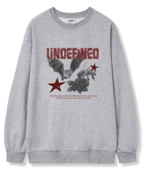 TI.GLAKE(ティーグレイク)の「アンディファインド オーバーサイズ 裏毛 スウェットTシャツ 6カラー(スウェット・レディース・ブラック/ネイビー/ブラウン/グレー/クリーム/チャコール・LARGE/X-LARGE/XX-LARGE)」の7枚目の写真