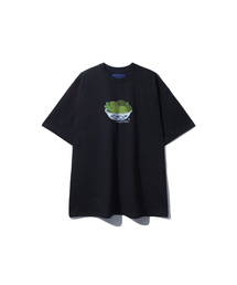 A/L オリーブ オーバーサイズ 半袖Tシャツ (GOS2-6AL029)