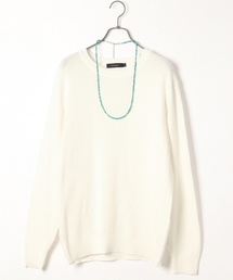 RAGEBLUE | 12ゲージキリカエパネルニット長袖/718152(ニット/セーター)