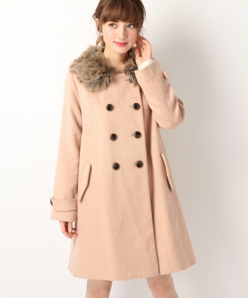 Heather ヘザー の 3wayファーツキコート 723958 その他アウター Wear