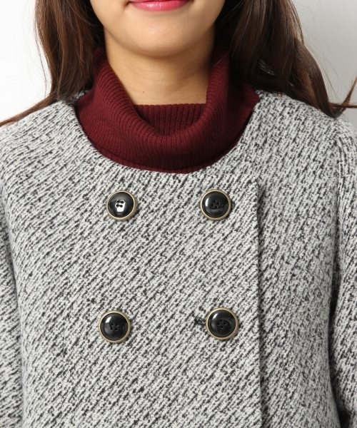 Heather（ヘザー）の「3WAYファーツキコート　723958（その他アウター・レディース・ホワイト×ブラック/グレー/ベージュ・FREE）」の18枚目の写真