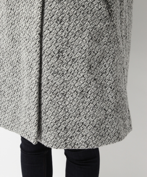 Heather（ヘザー）の「3WAYファーツキコート　723958（その他アウター・レディース・ホワイト×ブラック/グレー/ベージュ・FREE）」の10枚目の写真