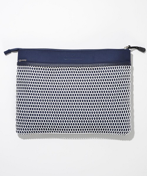 SOLPRESA（ソルプレーサ）の「テープクラッチバッグ（クラッチバッグ・レディース・ベージュ/ネイビー/キナリ・FREE）」の8枚目の写真