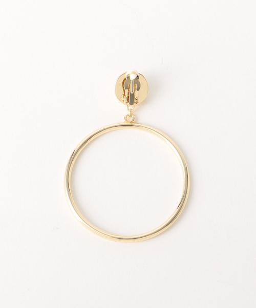 Another Edition（アナザーエディション）の「メタルサークルイヤリング（イヤリング・レディース・ゴールド/シルバー・FREE）」の4枚目の写真