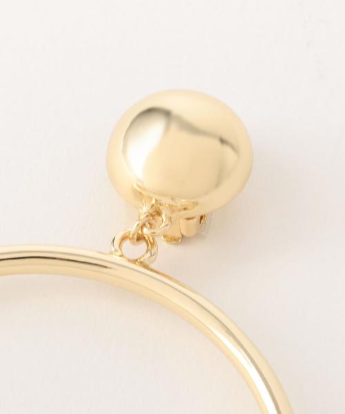 Another Edition（アナザーエディション）の「メタルサークルイヤリング（イヤリング・レディース・ゴールド/シルバー・FREE）」の5枚目の写真