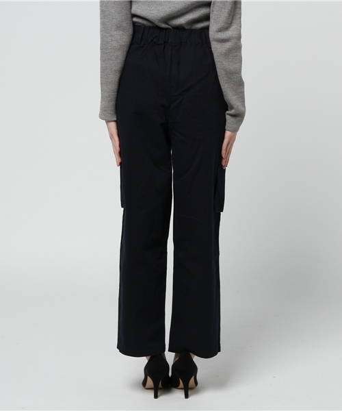 MERLOT（メルロー）の「コットンカーゴパンツ4875（カーゴパンツ・レディース・カーキ/ベージュ/ネイビー・FREE）」の6枚目の写真