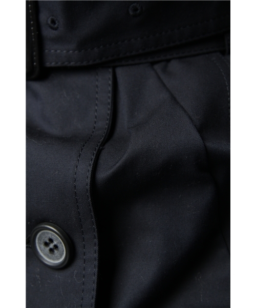 Another Edition（アナザーエディション）の「AE C チェックライナー トレンチ（トレンチコート・レディース・ベージュ/ネイビー・SMALL/MEDIUM）」の9枚目の写真