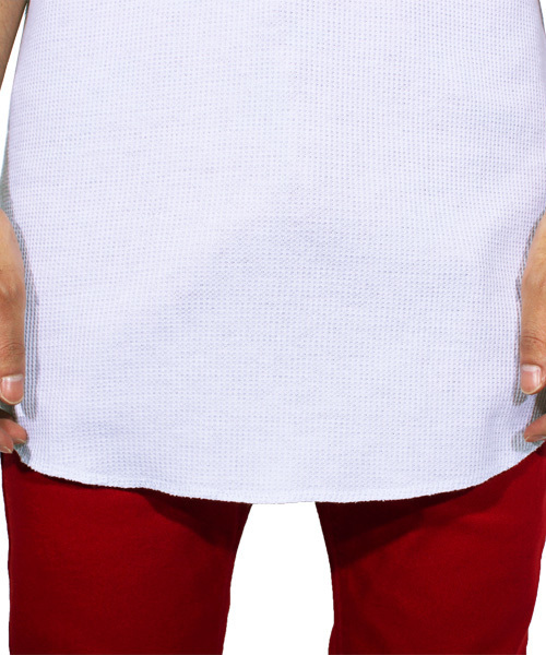 8(eight)(エイト)の「ワッフル ロング丈 タンクトップ サーマル(タンクトップ・メンズ・カーキ/ブラック/オレンジ系その他/グレー/ホワイト/ピンク・LARGE/MEDIUM)」の20枚目の写真