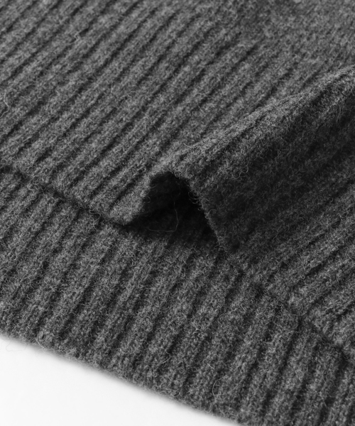 かぐれ（カグレ）の「オーバーニットプルオーバー（ニット/セーター・レディース・ベージュ/レッド/チャコールグレー・FREE）」の12枚目の写真