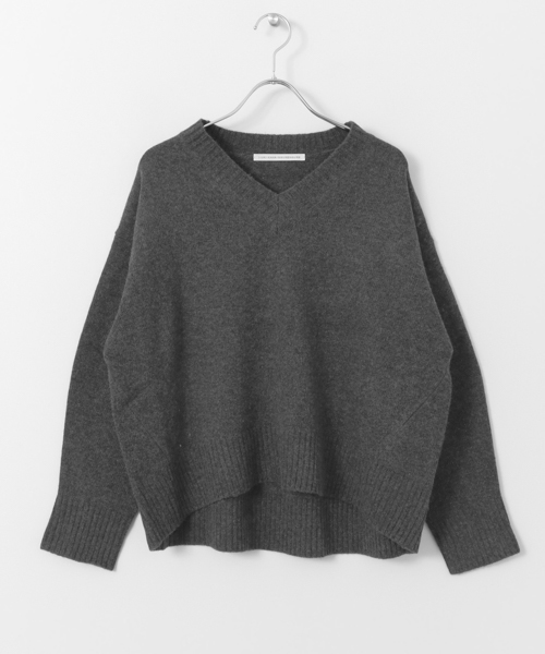 かぐれ（カグレ）の「オーバーニットプルオーバー（ニット/セーター・レディース・ベージュ/レッド/チャコールグレー・FREE）」の16枚目の写真