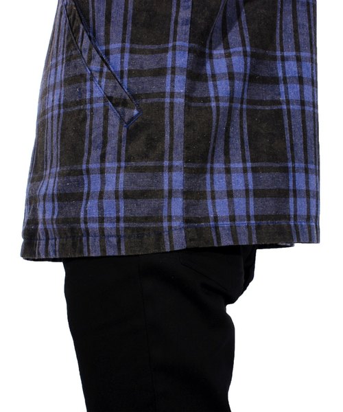 ８(eight)（エイト）の「チェック コーチジャケット ブルゾン（ブルゾン・メンズ・レッド/ブルー・MEDIUM/LARGE）」の14枚目の写真