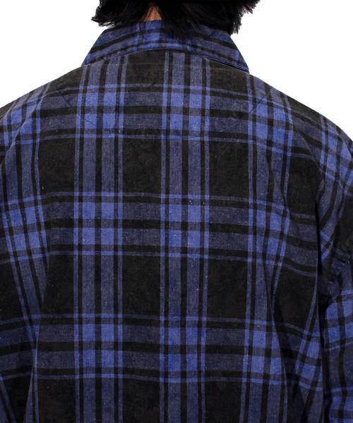 ８(eight)（エイト）の「チェック コーチジャケット ブルゾン（ブルゾン・メンズ・レッド/ブルー・MEDIUM/LARGE）」の16枚目の写真