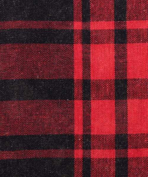 ８(eight)（エイト）の「チェック コーチジャケット ブルゾン（ブルゾン・メンズ・レッド/ブルー・MEDIUM/LARGE）」の20枚目の写真