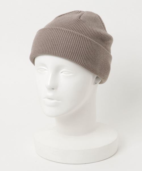 WEGO(ウィゴー)の「WEGO/ショートニットキャップ(ニットキャップ/ビーニー・メンズ・マスタード/グレー/ブラック・FREE)」の10枚目の写真