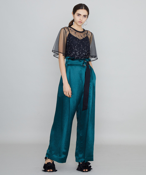 【WEB限定】ユナイテッドトウキョウ サテンワークパンツ UNITED TOKYO（ユナイテッドトウキョウ）の「【WEB限定】2WAY