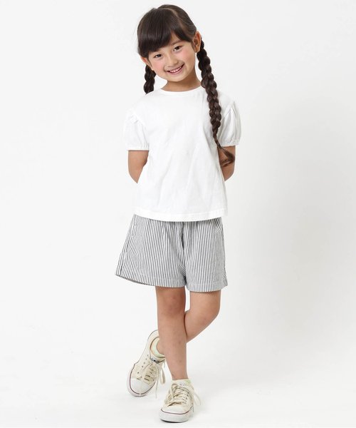 BREEZE（ブリーズ）の「バルーン袖Tシャツ（Tシャツ/カットソー・キッズ・グレー/オフホワイト・100/110/120/130/140/80/90）」の11枚目の写真