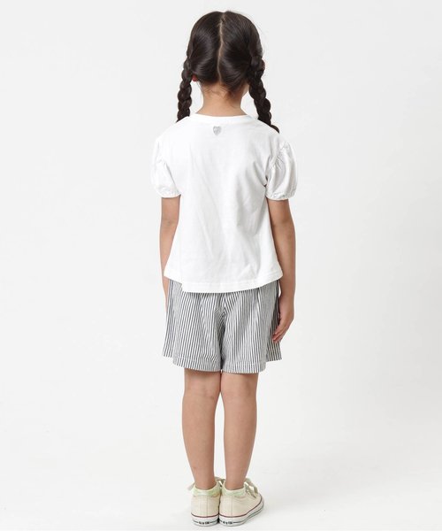 BREEZE（ブリーズ）の「バルーン袖Tシャツ（Tシャツ/カットソー・キッズ・グレー/オフホワイト・100/110/120/130/140/80/90）」の10枚目の写真