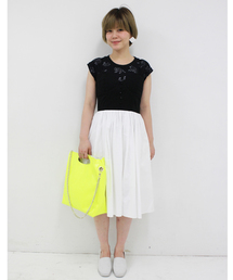 i | 【i】　配色コルセットOP(ワンピース)