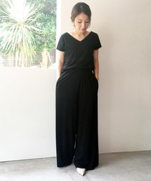 BACK RIBBON JERSEY SET UP/バックリボン ジャージーセットアップ