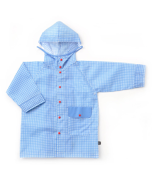 D by DADWAY（ディーバイダッドウェイ）の「レインコート（レインコート/ポンチョ・キッズ・ライトブルー/ブルー系その他/ベビーピンク/イエロー/チェリーピンク/ホワイト/スカイブルー・90cm/110cm/100cm）」の8枚目の写真