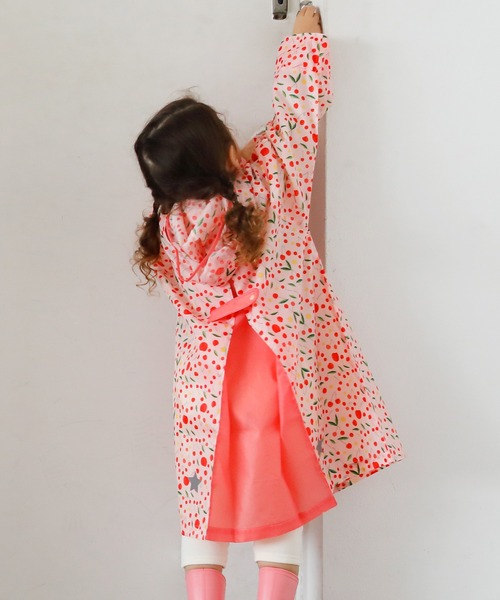 D by DADWAY（ディーバイダッドウェイ）の「レインコート（レインコート/ポンチョ・キッズ・ライトブルー/ブルー系その他/ベビーピンク/イエロー/チェリーピンク/ホワイト/スカイブルー・90cm/110cm/100cm）」の20枚目の写真