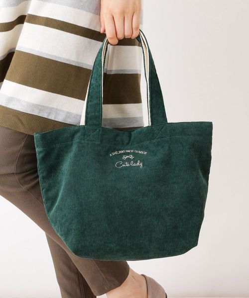 Passage Mignon Flaneur パサージュミニョンフラヌール の コーデュロイ風トートバッグ その他 Wear