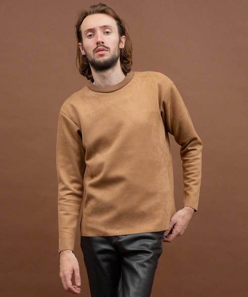 UNITED TOKYO（ユナイテッドトウキョウ）の「ネオスウェードサイドZIPプルオーバー（Tシャツ/カットソー・メンズ・キャメル/ブラック/カーキ・1/2/3）」の9枚目の写真