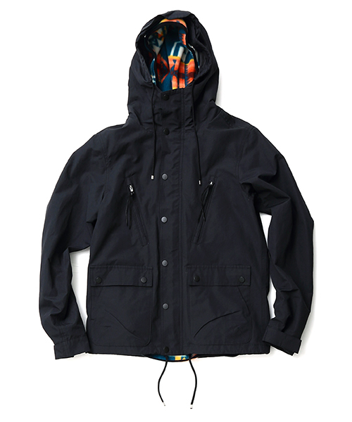 rehacer ダブルジップ ２レイヤー マウンテン ジャケット　ネイビー　L rehacer ダブルジップ 2レイヤー マウンテン ジャケット ネイビー L