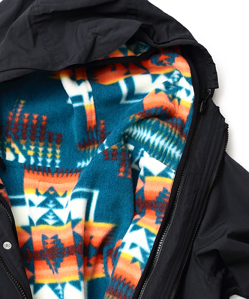 rehacer(レアセル)の「rehacer : Sure liner mountain parka(マウンテンパーカー・メンズ・カーキ/ベージュ/ブラック・MEDIUM/LARGE/SMALL)」の6枚目の写真