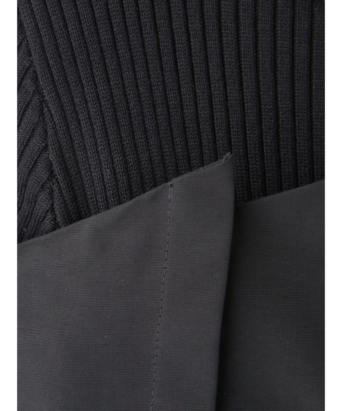 UN3D.（アンスリード）の「ビスチェレイヤードニットワンピース