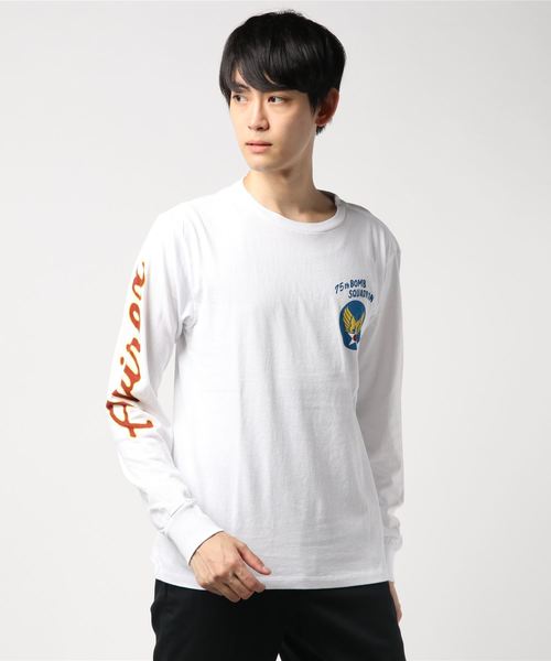 AVIREX（アヴィレックス）の「AVIREX/アヴィレックス/ピンナップガール Tシャツ/PINUP GIRL T-SHIRT TEMPTATION（Tシャツ/カットソー・メンズ・ホワイト/ブラック/ライトブルーグレー・MEDIUM/LARGE/X-LARGE/XX-LARGE）」の8枚目の写真