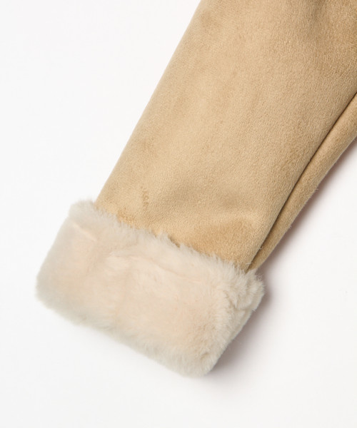 GLOBAL WORK（グローバルワーク）の「【キッズ】ムートンコート/800738（ムートンコート・キッズ・ベージュ/グレー・MEDIUM/SMALL/LARGE/XX-LARGE/X-LARGE）」の6枚目の写真