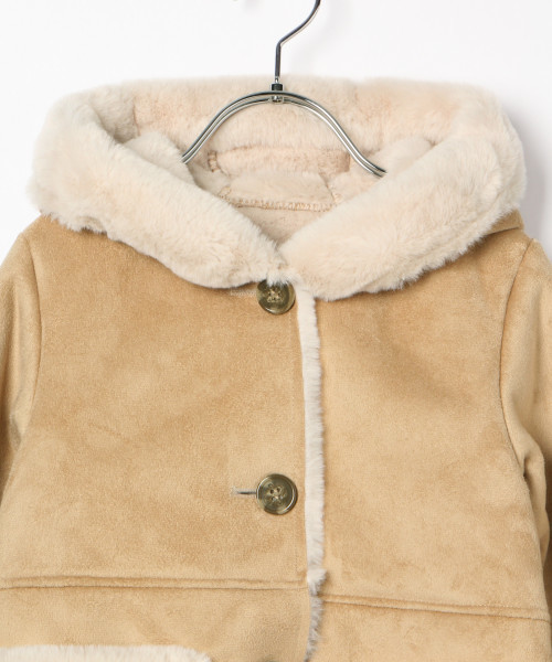GLOBAL WORK（グローバルワーク）の「【キッズ】ムートンコート/800738（ムートンコート・キッズ・ベージュ/グレー・MEDIUM/SMALL/LARGE/XX-LARGE/X-LARGE）」の20枚目の写真