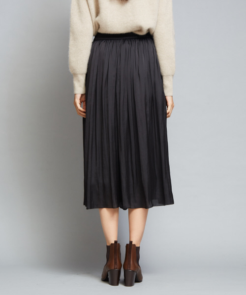 qualite（カリテ）の「ヴィンテージサテンプリーツスカーチョ（その他パンツ・レディース・ブラック/ベージュ/ブルー・フリー）」の15枚目の写真