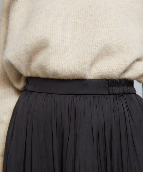 qualite（カリテ）の「ヴィンテージサテンプリーツスカーチョ（その他パンツ・レディース・ブラック/ベージュ/ブルー・フリー）」の19枚目の写真