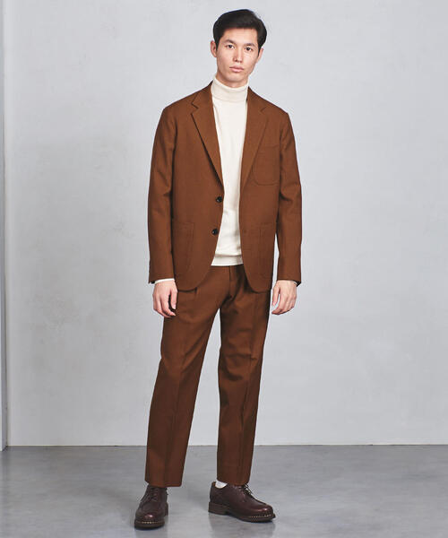 UNITED ARROWS(ユナイテッドアローズ)の「◇UAST ツイール 2ボタン ジャケット ◆(テーラードジャケット・メンズ・ブラウン・LARGE/X-LARGE/MEDIUM/SMALL)」の13枚目の写真