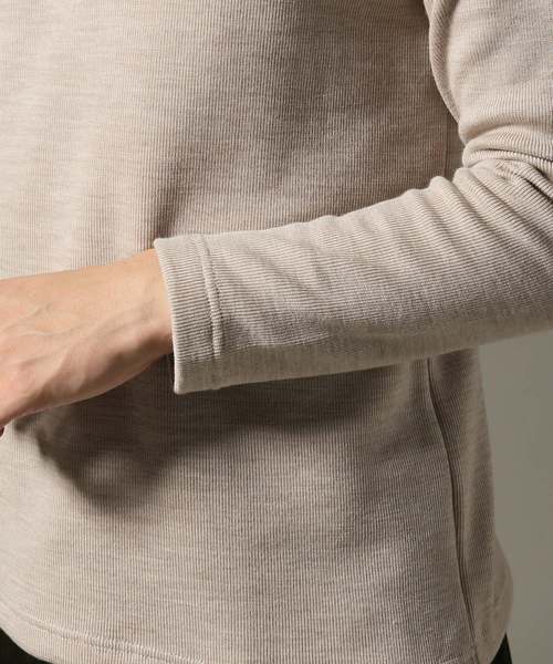 SAINT JAMES(セントジェームス)の「【SAINT JAMES / セントジェームス】ダブルフェイス ソリッド(ニット/セーター・メンズ・チャコールグレー/ベージュ/ネイビー・4/3/5)」の13枚目の写真